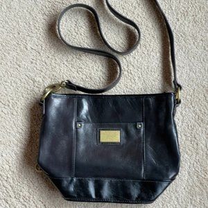 TIGNANELLO-- black crossbody bag